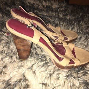 Caramel shoes